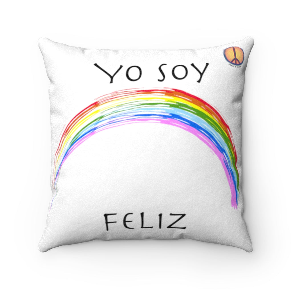 Rainbow Affirmation Collection - Pillow Yo Soy Feliz