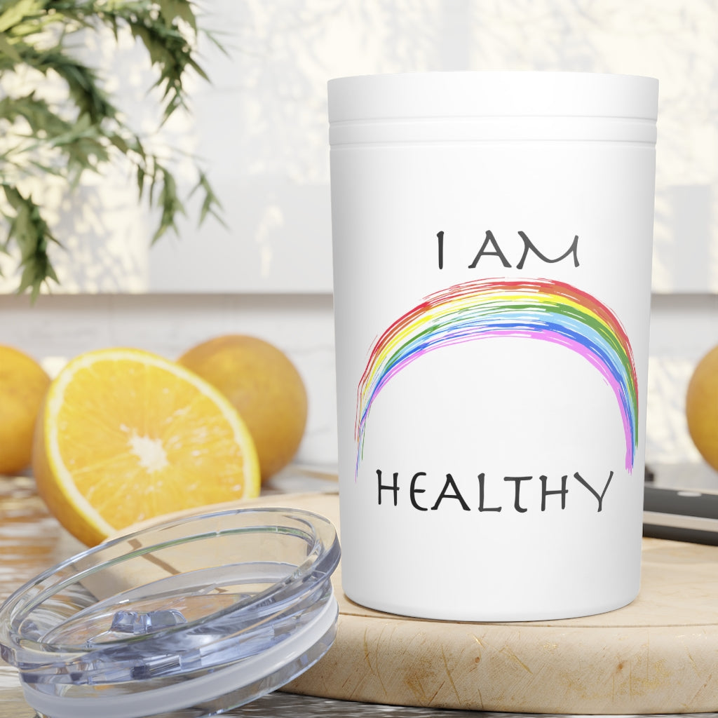 Rainbow Affirmation Collection - Tumbler - I am Healthy