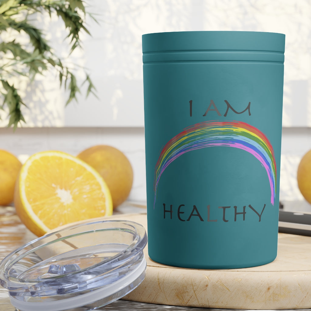 Rainbow Affirmation Collection - Tumbler - I am Healthy