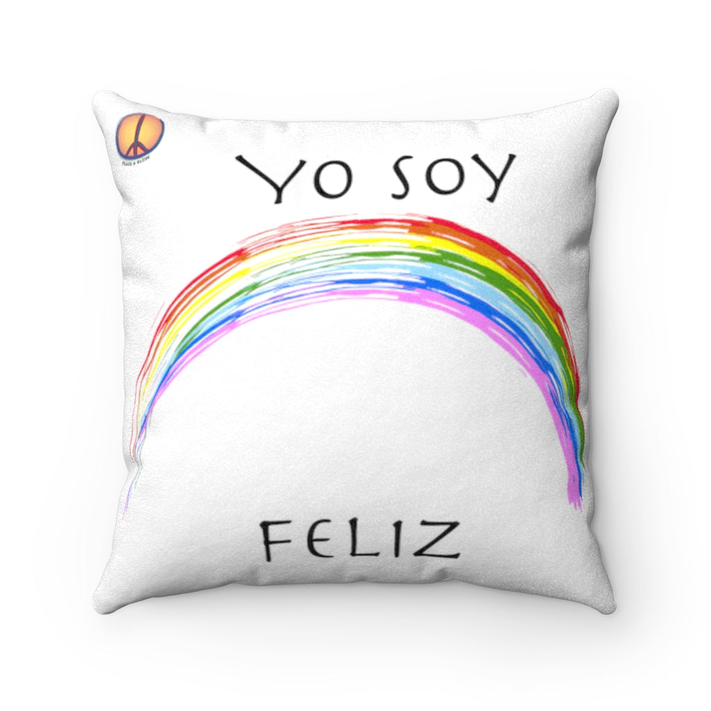 Rainbow Affirmation Collection - Pillow Yo Soy Feliz