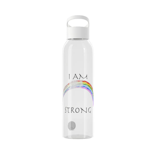 Rainbow Affirmation Collection Water bottle - I am Strong